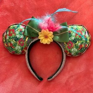 Authentic Disney Parks - Minnie Mouse Main Attraction - Tiki Room Ears -